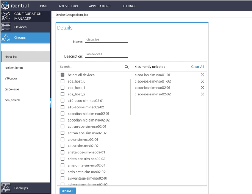 Operations - Batch Device Maintenance