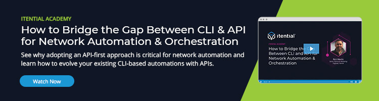 Itential Academy_Bridge Gap Between CLI and API (1)