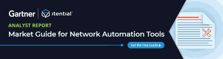 Blog Banner_Analyst Report_Gartner Guide Analyst Report: Market Guide for Network Automation Tools