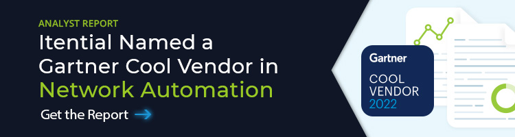 Blog Banner_Analyst Report_Gartner Cool Vendor (1) Analyst Report: Itential Named a Gartner Cool Vendor in Network Automation