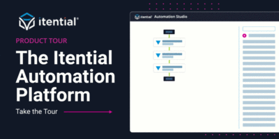 Tour the Itential Platform