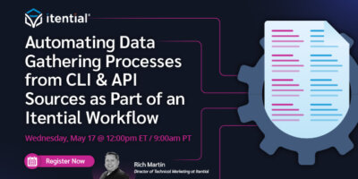 Automating Data Gathering Processes from CLI & API Sources as Part of an Itential Workflow