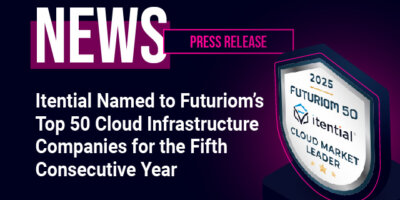 Itential Named to Futuriom&rsquo;s Top 50 Cloud Infrastructure Companies for the Fifth Consecutive Year