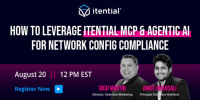 How to Leverage Itential MCP & Agentic AI For Network Config Compliance