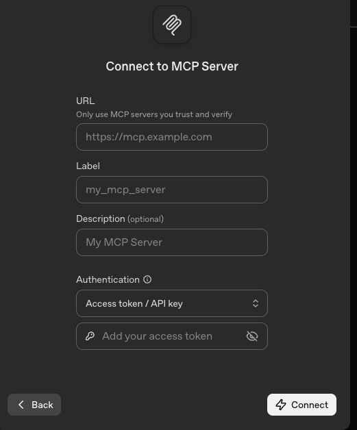 Connect to MCP Server