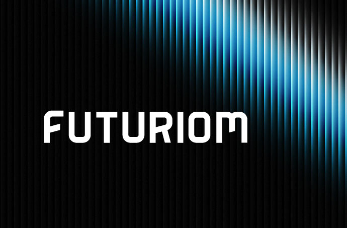 Futuriom logo on a dark striped background, cover art for an analyst report