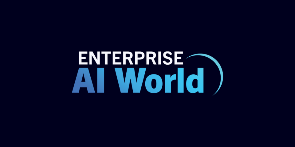 Enterprise AI World logo on a dark blue background