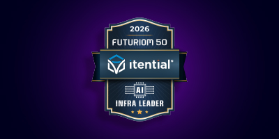 2026 Futuriom 50 AI Infra Leader badge for Itential