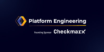 Platform Engineering publication logo, founding sponsor Checkmarx