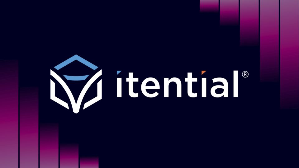 Itential logo on a purple backdrop